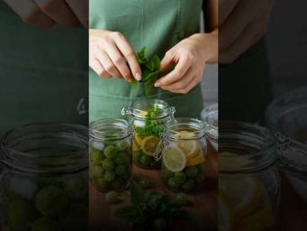 Мохито из крыжовника #рецепты #рецепт #простыерецепты