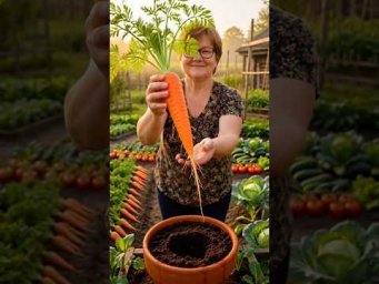 From Seed to Carrot in 10 Seconds! 