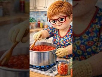 We Turned Fresh Tomatoes Into Magic  #shorts
