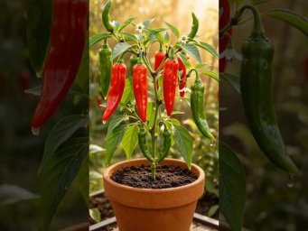 You Won't Believe This Chili Pepper Grew THIS Fast  #shorts