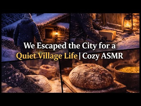 We Escaped the City for a Quiet Village Life Cozy #asmr #vlog We Escaped the City for a Quiet Village Life Cozy #asmr #vlog