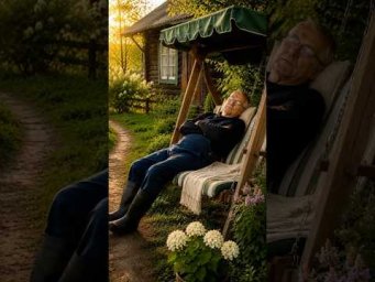 Деревенские будни: муж и ягода  #shorts #деревня #сад