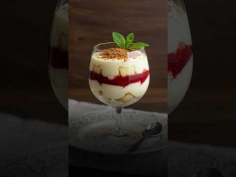 #рецепт трайфл Остров  , десерт в стакане #shorts #shorts #recipes