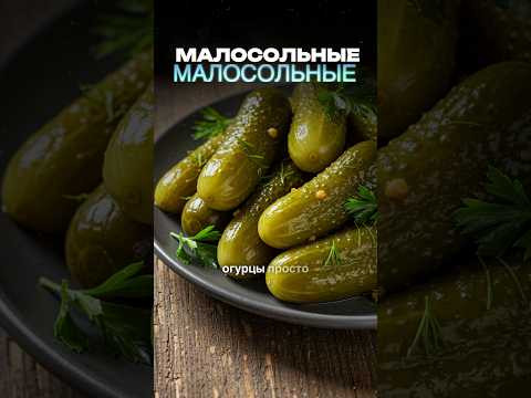 Как сделать малосольные огурцы? Легче не бывает!