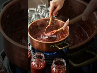 Домашняя Аджика &mdash; огненная, вкусная, зимняя! #рецепт #shorts