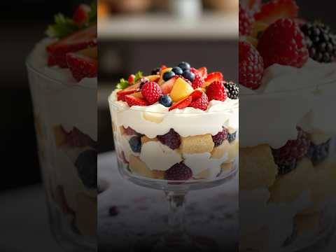 Самый простой и вкусный трайфл дома! #рецепт #shorts #shortvideo Самый простой и вкусный трайфл дома! #рецепт #shorts #shortvideo