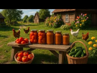 влог Семейные посиделки Миняева Юлия ( сад огород полезные советы)