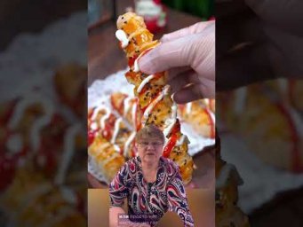 Сосиска в тесте в аэрогриле &mdash; просто и вкусно! #рецепты #еда