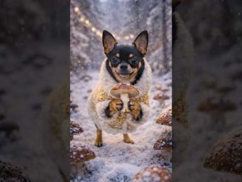 Living off the forest at &ndash;71&deg;C #puppy #winter #shorts