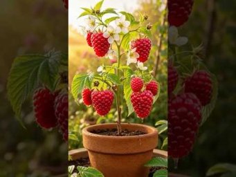 You Won't Believe How Fast This Raspberry Grew #shorts