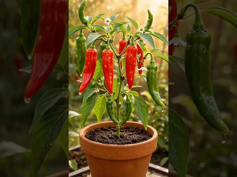 You Won't Believe This Chili Pepper Grew THIS Fast #shorts You Won't Believe This Chili Pepper Grew THIS Fast #shorts
