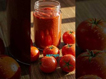 Хочешь кетчуп? настоящий, домашний, густой и ароматный  #рецепт #shorts