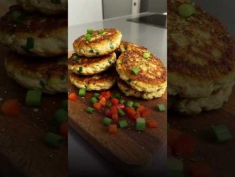 The JUICIEST High-Protein Chicken Veggie Patties EVER! 