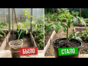 Рассада томатов переросла? НЕ ПАНИКУЙТЕ! 3 способа превратить "баобабы" в мощные кусты