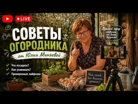 Как получить огромный урожай в этом году — советы Юлии Миняевой Как получить огромный урожай в этом году — советы Юлии Миняевой