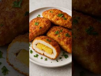 Куриные котлеты с ананасами вкусно и просто #рецепт #shorts #рецепты