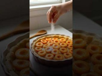 Пирог с абрикосами, который хочется есть ложкой! #рецепты