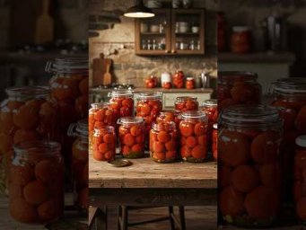 Самые вкусные помидоры &mdash; съедаются первыми!  #рецепт #рецепты #shorts