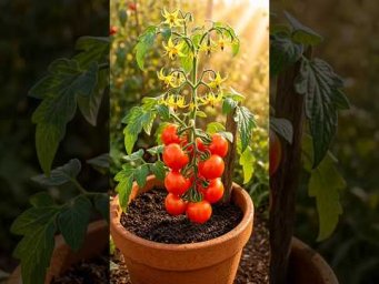 Watch Cherry Tomatoes Grow From a SEED! #shorts