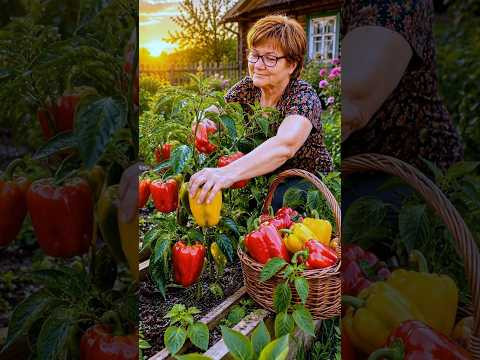 Простая подкормка для сладкого перца #огород #дача #рецепт #сад #перец Простая подкормка для сладкого перца #огород #дача #рецепт #сад #перец