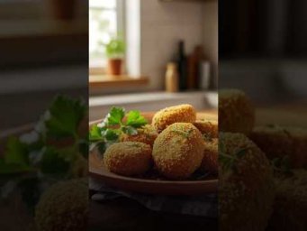 Нереально вкусные грибы в сухарях!  #рецепт #shorts