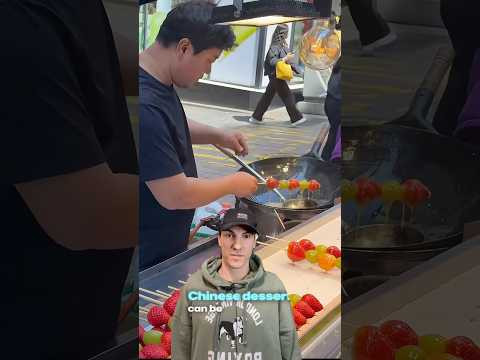 The Famous Chinese Sugar Fruit Trick  #recipe #lifehack #diy #shorts