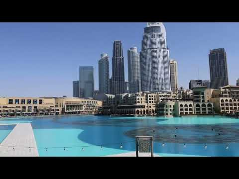 Прогулка по Дубаю 2026  Дубай Молл, Бурдж-Халифа и поющие фонтаны в центре города