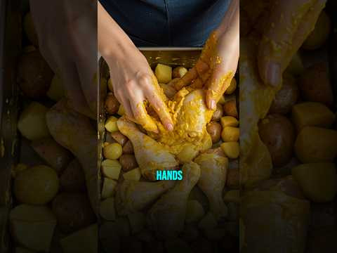 One Pan Chicken & Potatoes #reels #recipes #recipe