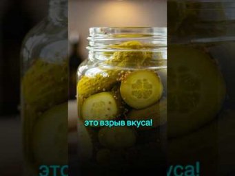 Секрет вкуснейших огурчиков в горчице #рецепт #shorts