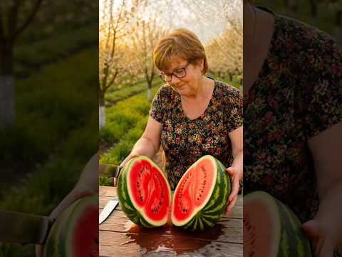 Nature just  broke  the rules #watermelon #shorts