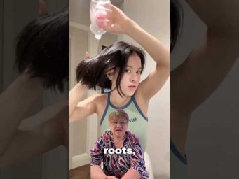 Korean girls kept this hair trick a secret until the internet revealed it #lifehacks #beuty #shorts