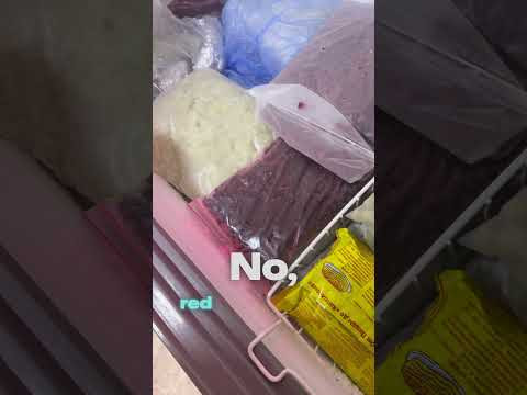 Preparing Mince and Exploring the Freezer in Rural Russia #shorts