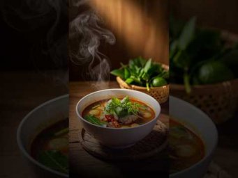 This Thai Soup Blew My Mind in 5 Minutes!  #recipes #tomyum #shorts