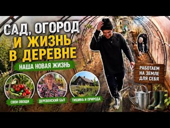 ЗАШЛИ В ТЕПЛИЦУ И ОФИГЕЛИ !!!! Наши будни в деревней