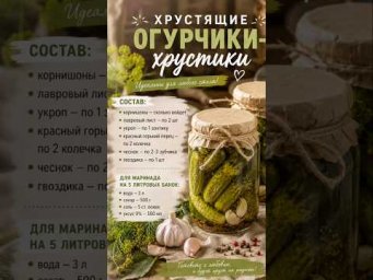 #рецепт Огурцы идеально для любого стола #shorts