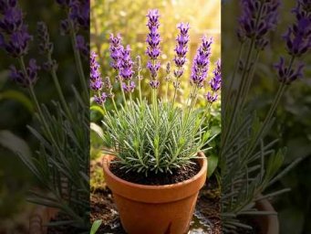 Watch Lavender Bloom   #asmr #shorts #plants